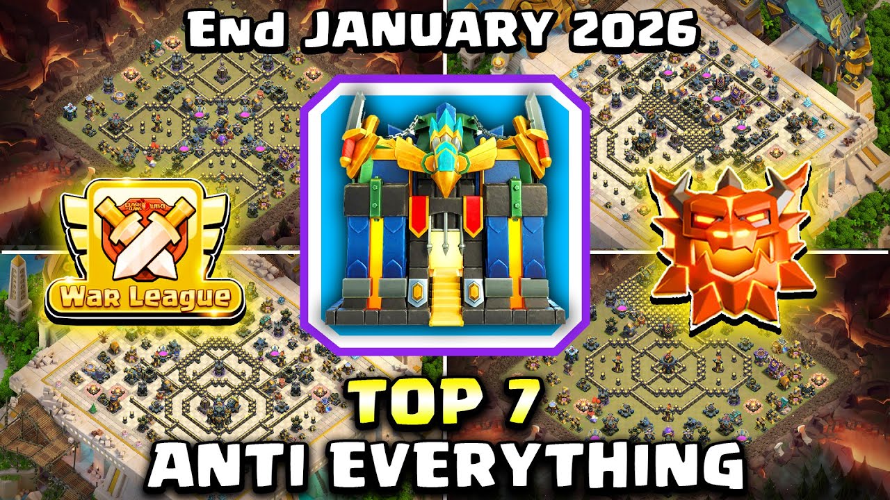 TH17 War Bases with Copy Link | BEST TH17 WAR + CWL / RANKED BASE WITH LINK | Clash of Clans