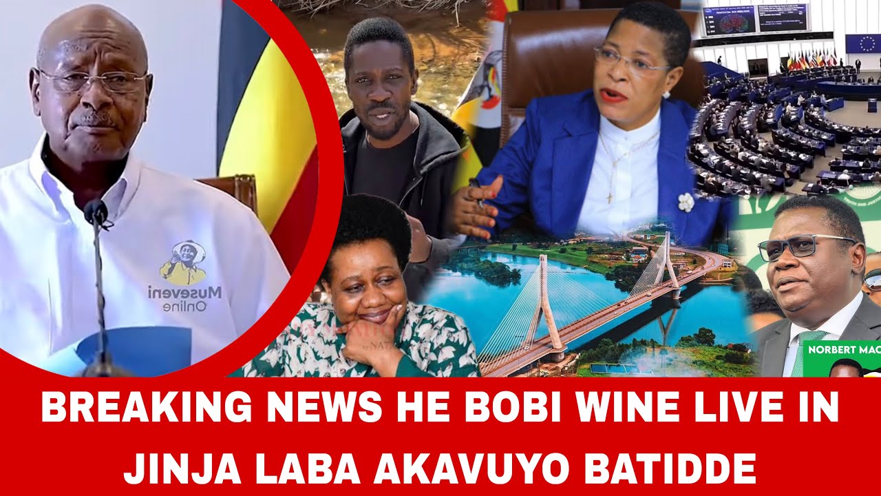 Breaking! H.E Bobi Wine re-appears on Ground in Jinja City and sends a strong message to YK museveni