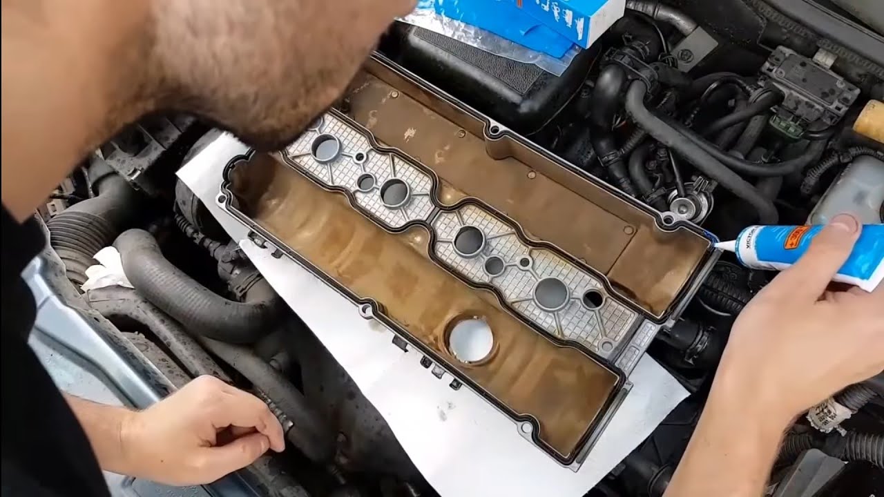 Как заменить X16XEL Opel Astra II G 1.6 16V Крышка клапана