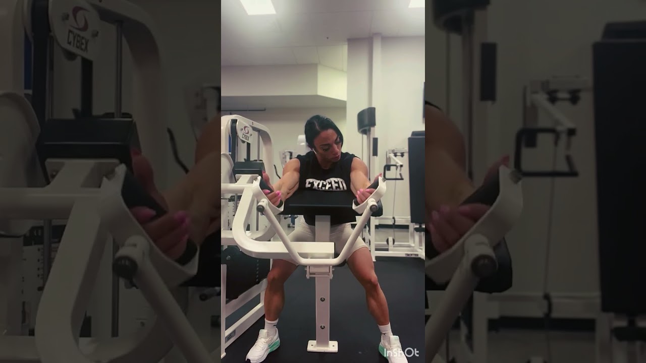 Martina Lopez - Peak week last depleation workout !!