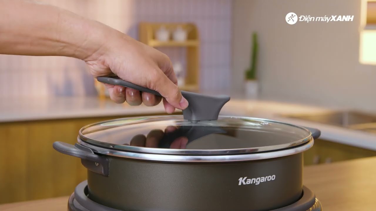 NỒI LẨU ĐA NĂNG KANGAROO an to&agrave;n, bền tốt
