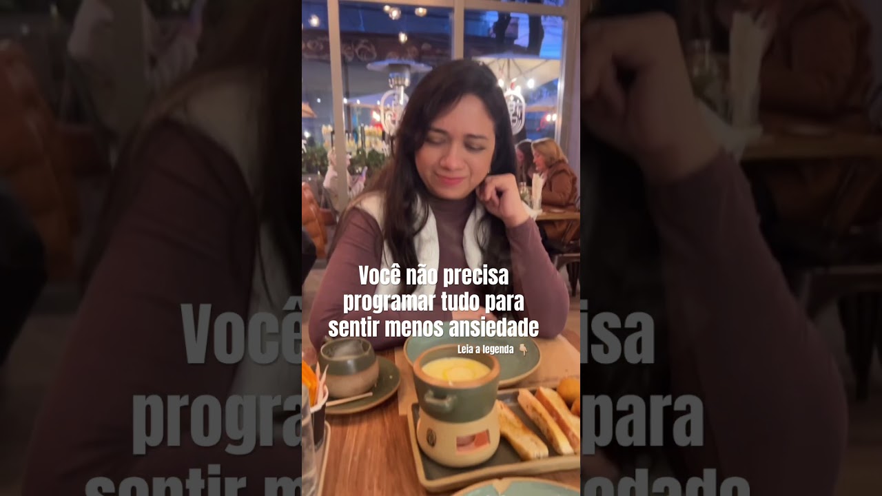 Voc&ecirc; n&atilde;o precisa programar tudo para sentir menos ansiedade