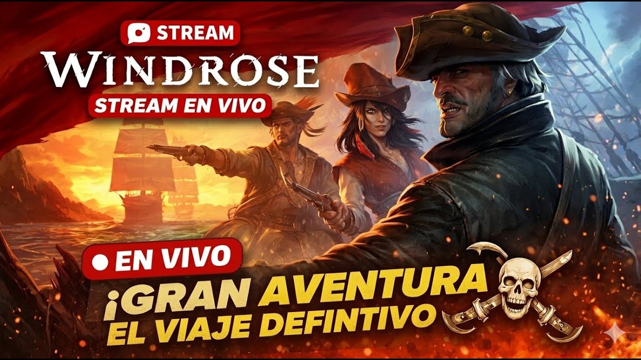 Windrose Gameplay en Español 🔴 EN VIVO | Aventura Pirata, Combate y Exploración