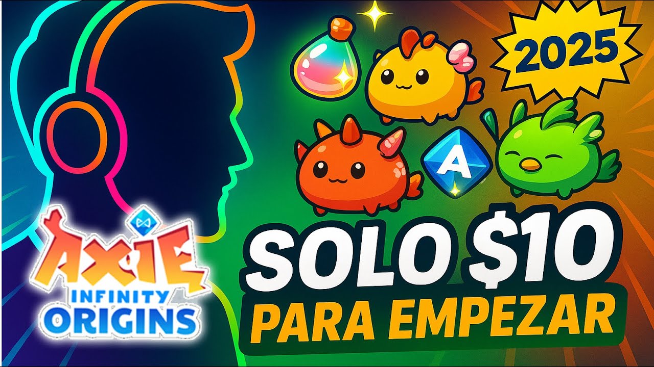 🚀 EQUIPO MÁS BARATO de Axie Infinity Origins 2025 ¡Gana SLP y AXS desde CERO!