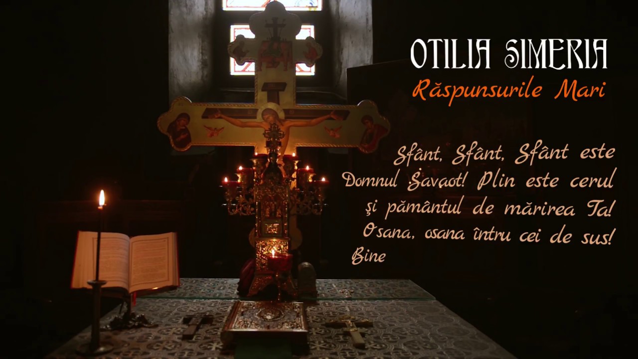 Raspunsurile Mari, glas 5 (de I. P. Pasarea, dupa Filip Paleologu) - Otilia SIMERIA