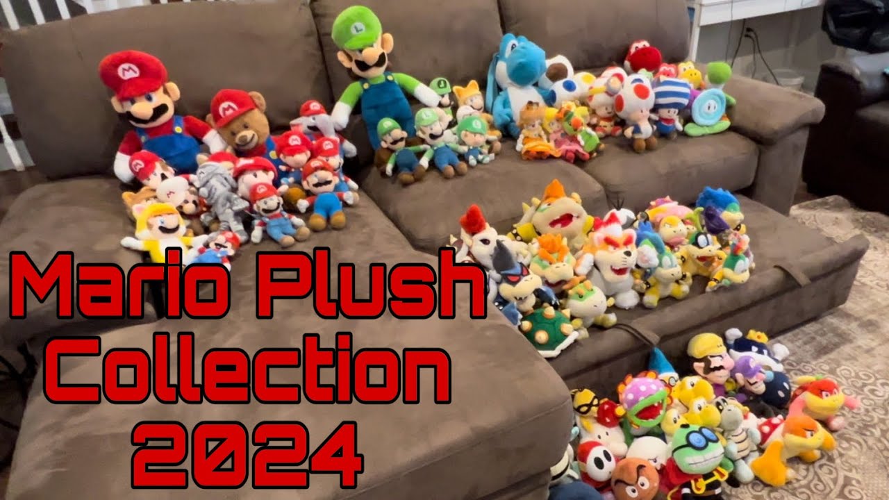 Mario Plush Collection 2024