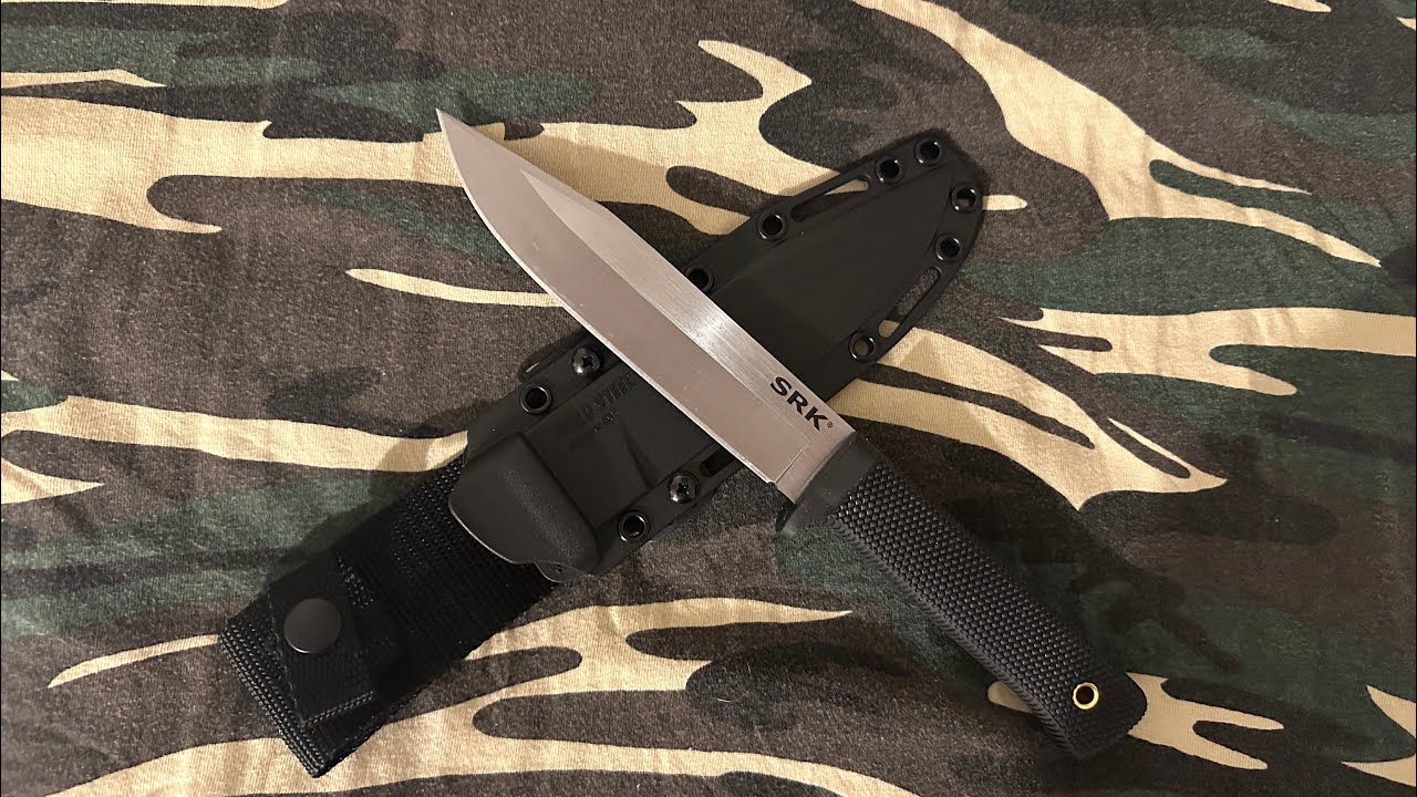 Cold Steel: SRK Knife in CPM3V Steel.