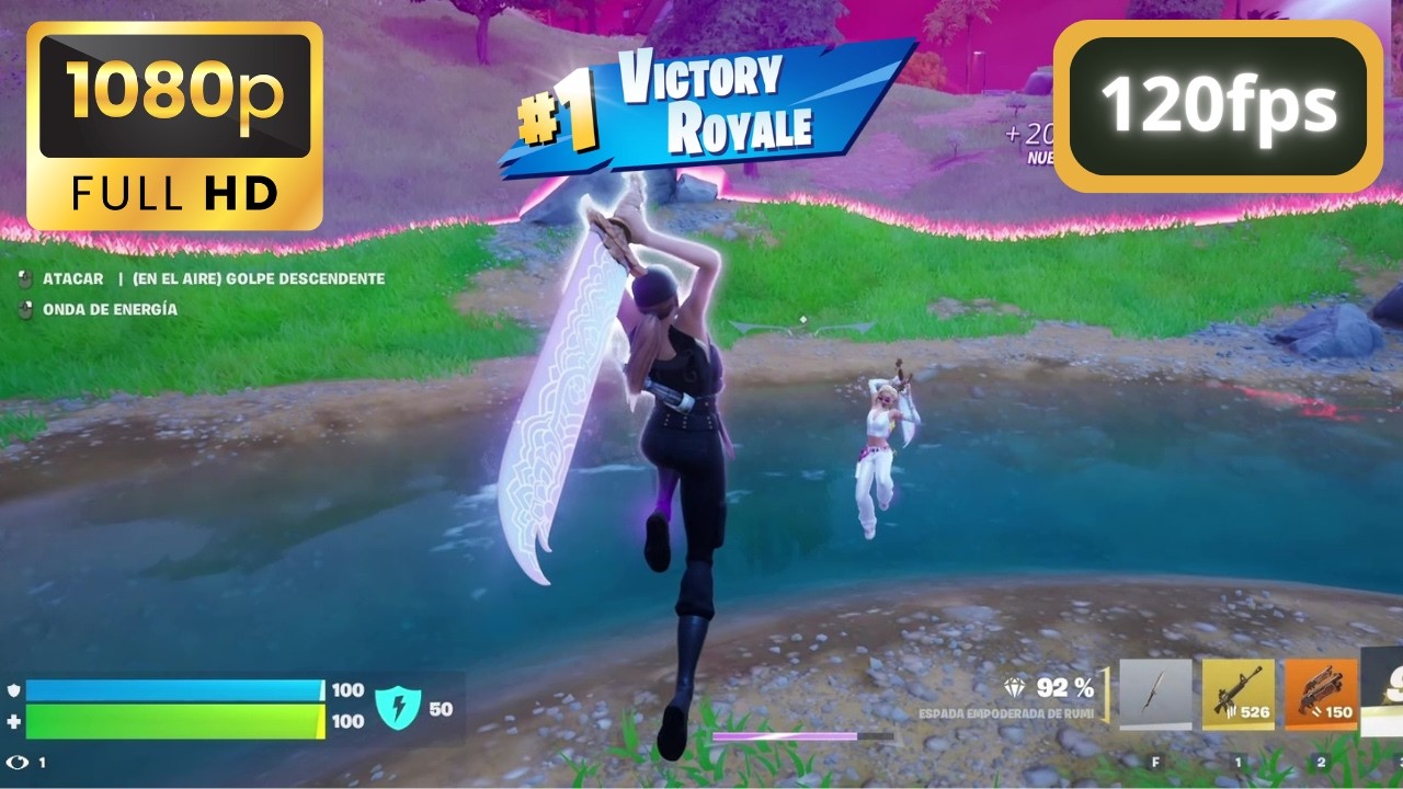 Fornite Solo Gameplay FHD 120fps / 11 kills