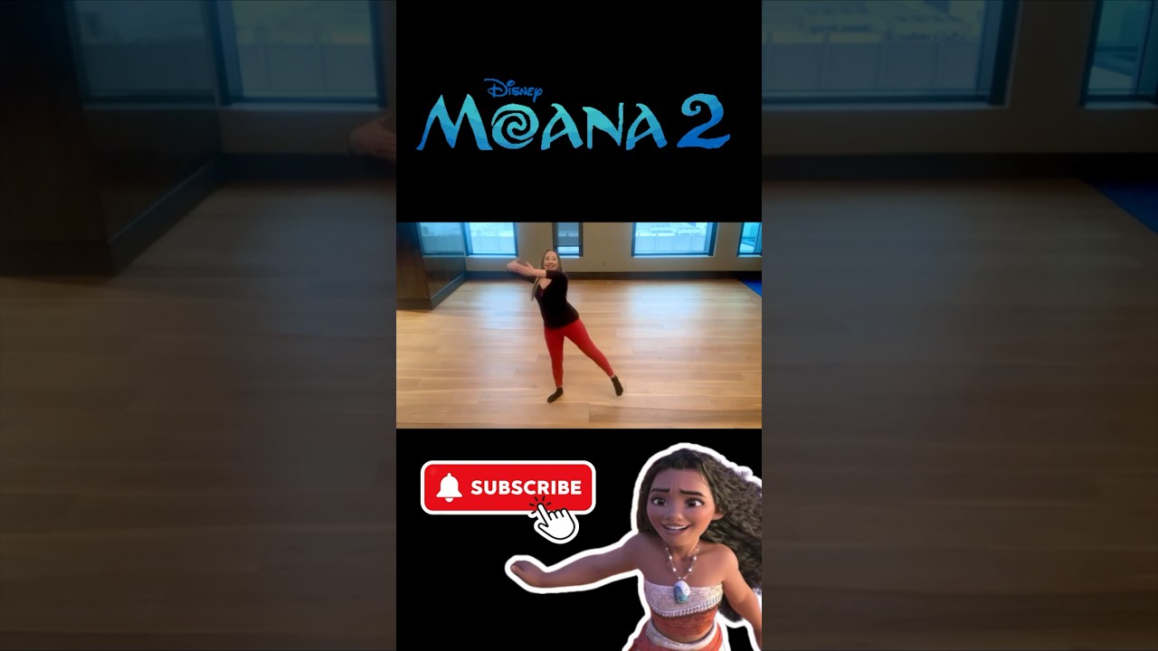 Moana 2 Dance Class for Kids Beyond #moana2 #beyond #disney #shorts #danceclassforkids #danceforkids