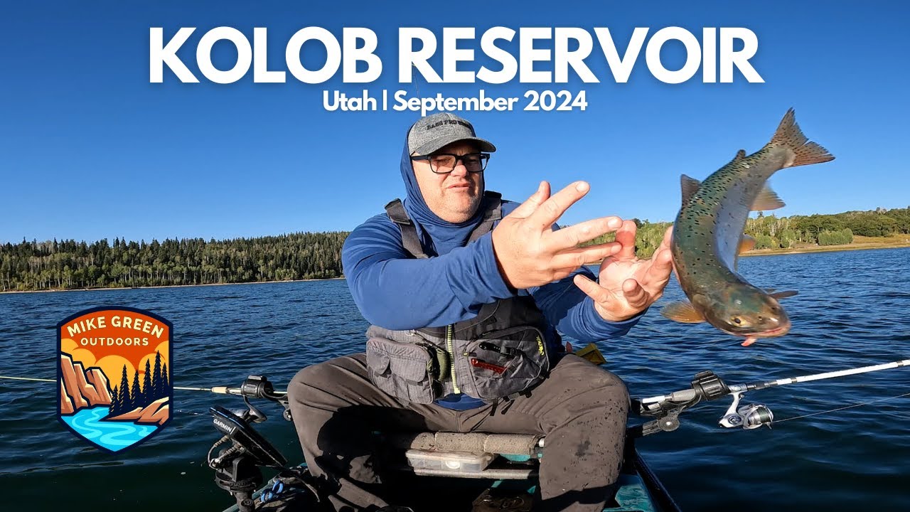 Kolob Reservoir Utah | Kayak Fishing
