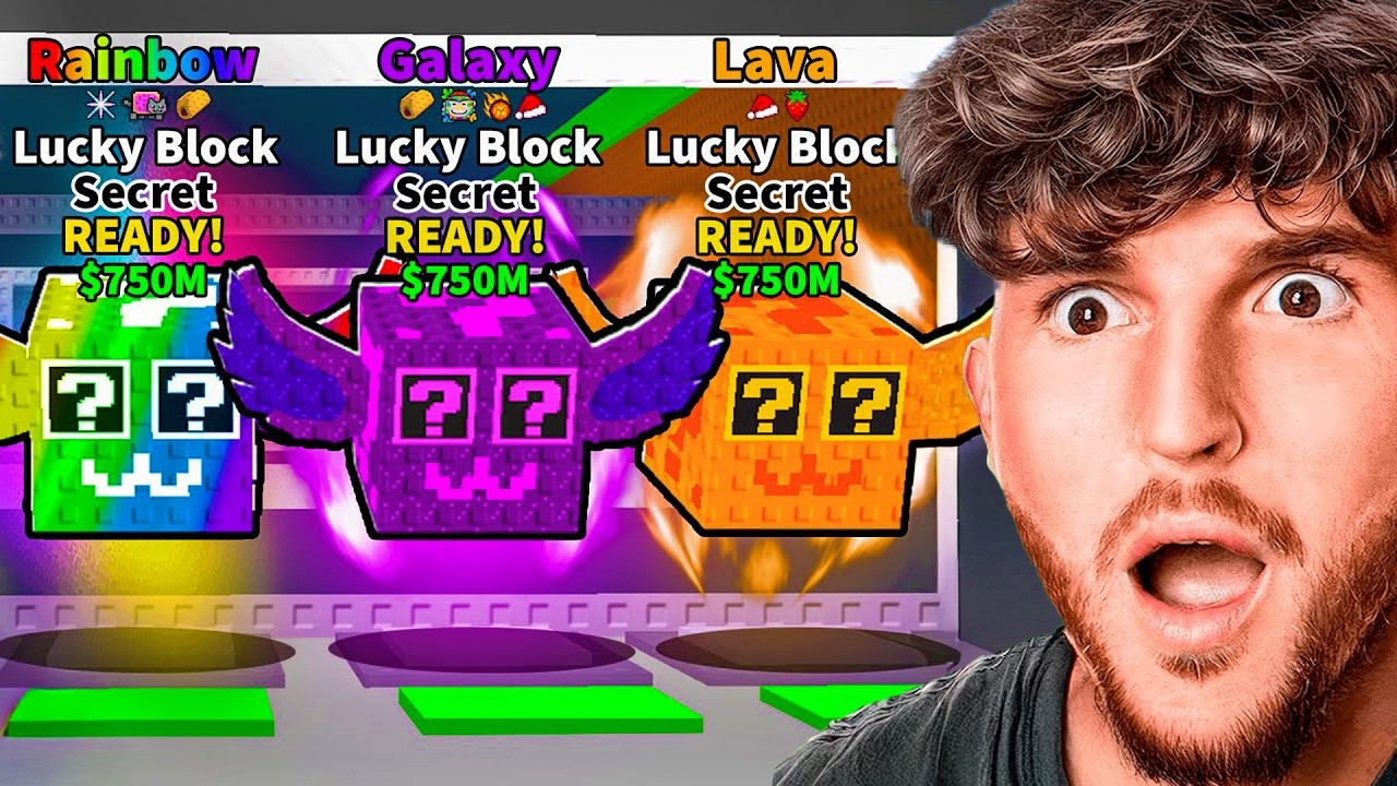 I Opened The RAREST LUCKY BLOCKS in Steal a Brainrot..