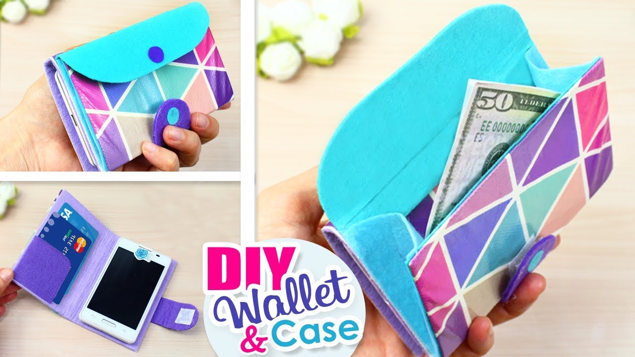 DIY PHONE CASE WALLET // Flip Phone Case Tutorial with Cam Hole You Can Do