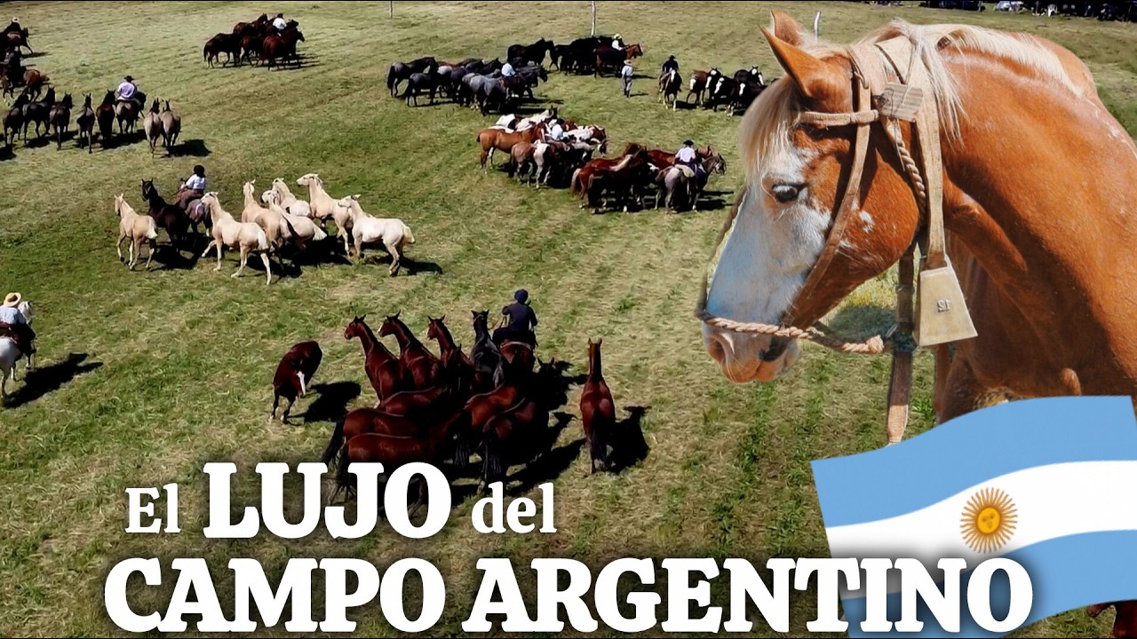 🟡 Así es una FIESTA en ARGENTINA CABALLOS/ASADO/FOLKLORE #pueblosrurales ABRIENDOHUELASXELMUNDO 🌎