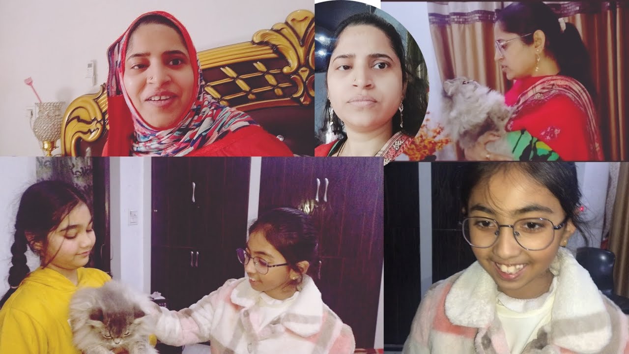Mahira 🐈 cat's se milne aeyi |  dal chawal 😋 |daily life busy routine 🤔|  farha Vlog 
