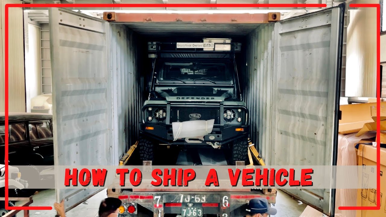 Shipping a vehicle to Australia and around the world 🌏🌎🌍