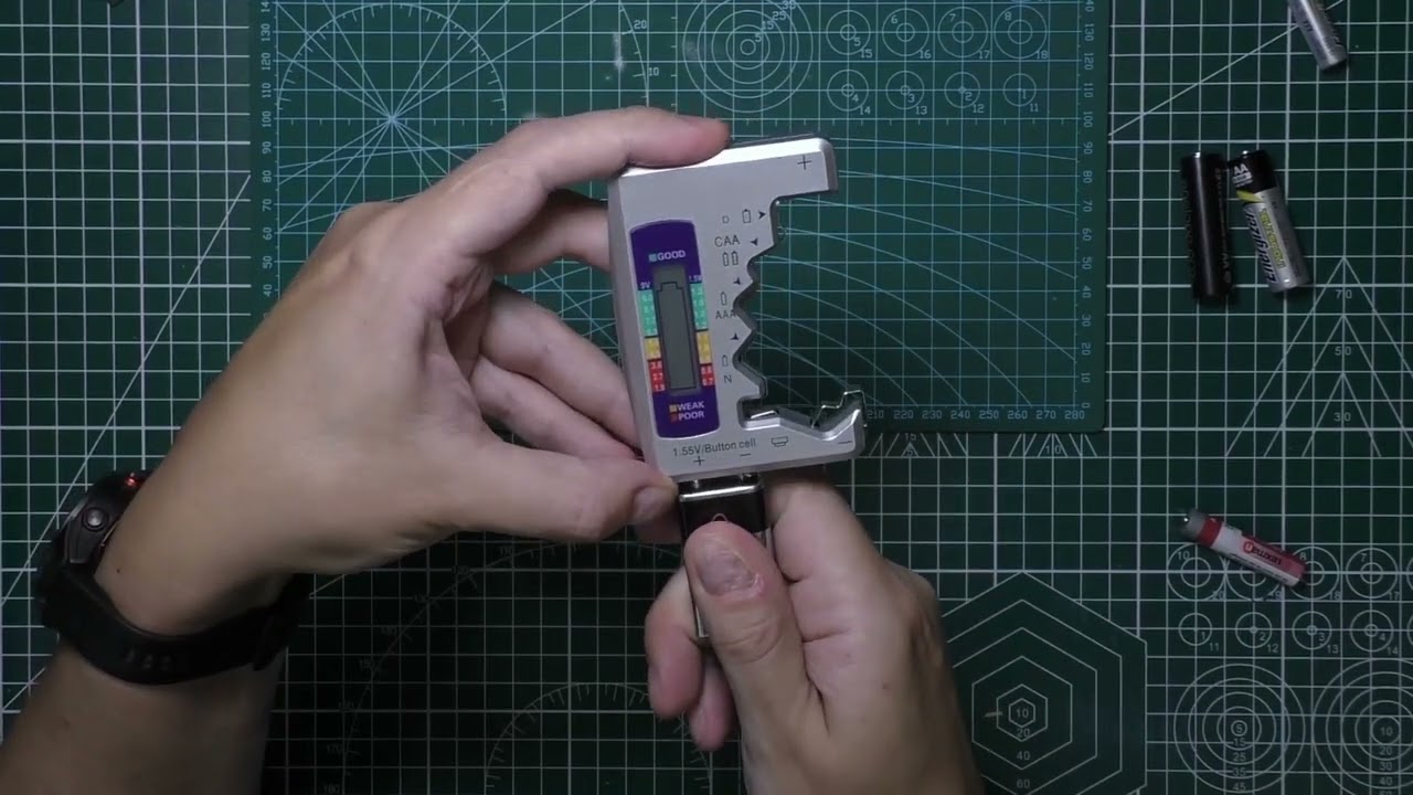 Gadżet China 4 - Tester Baterii - Test