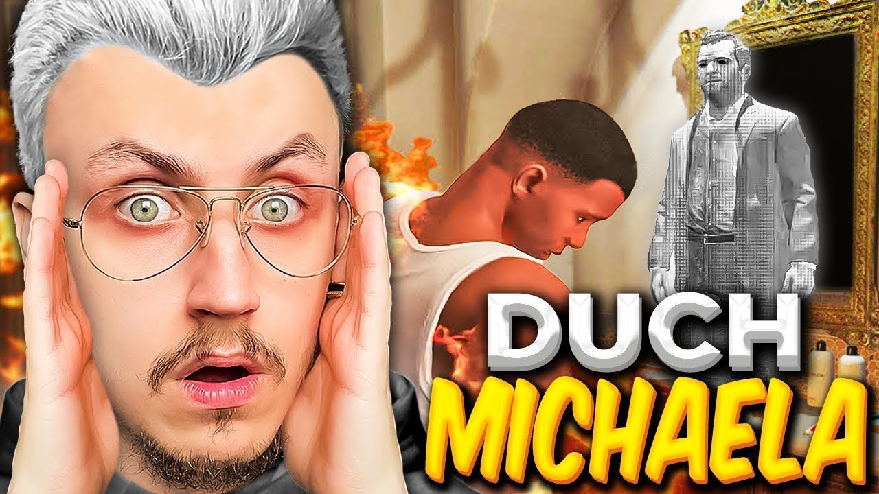 DUCH MICHAELA POJAWIA SIĘ W LUSTRZE?! 👻🪞 - GTA V LEGENDY & TEORIE #5