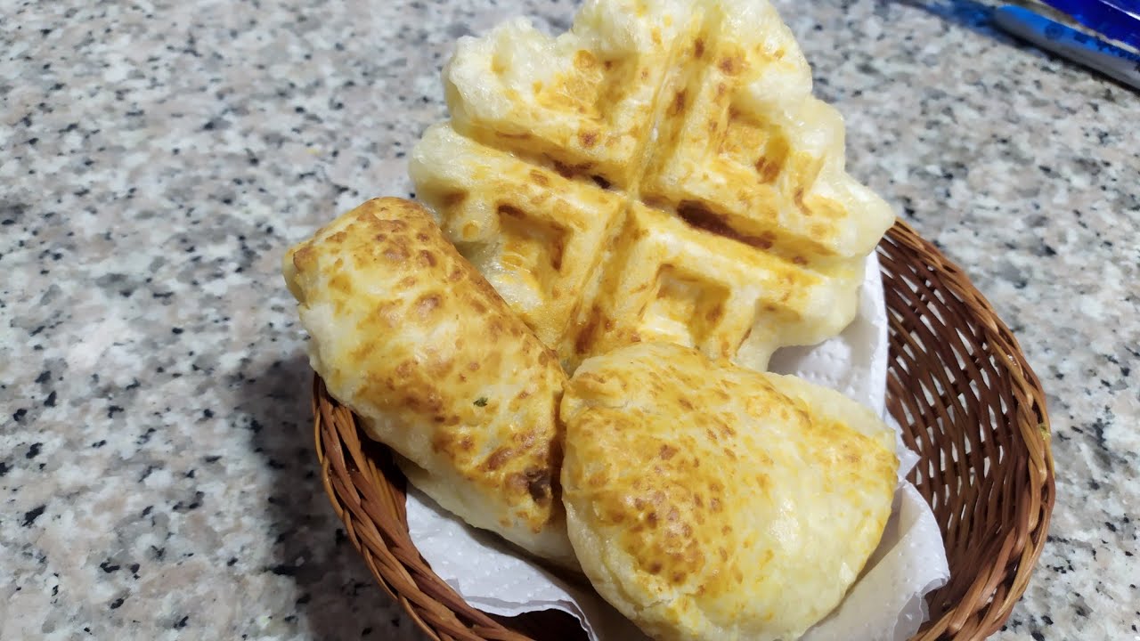 Waffles/ Pandebonos Caseros Saludables!