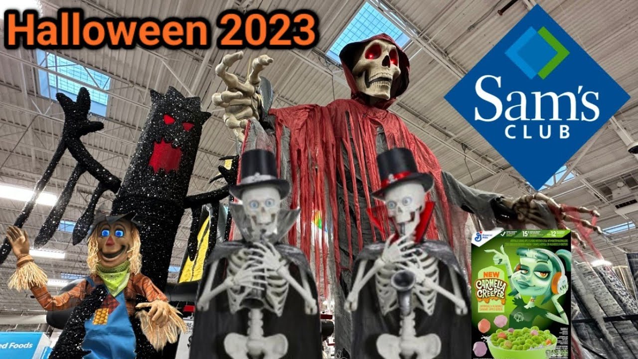 Sam's Club 2023 New Halloween Decorations Walkthrough-Code Orange