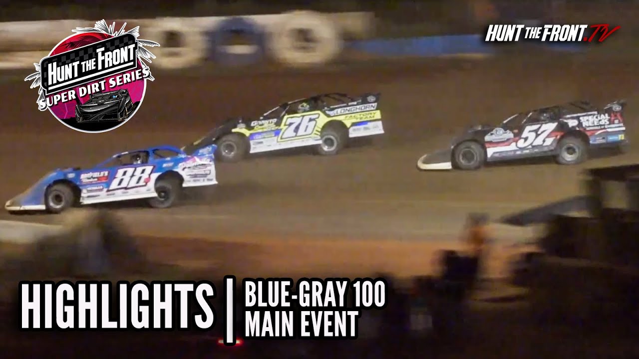 Highlights & Interviews | HTF Series Blue-Gray 100 Main Event at Cherokee