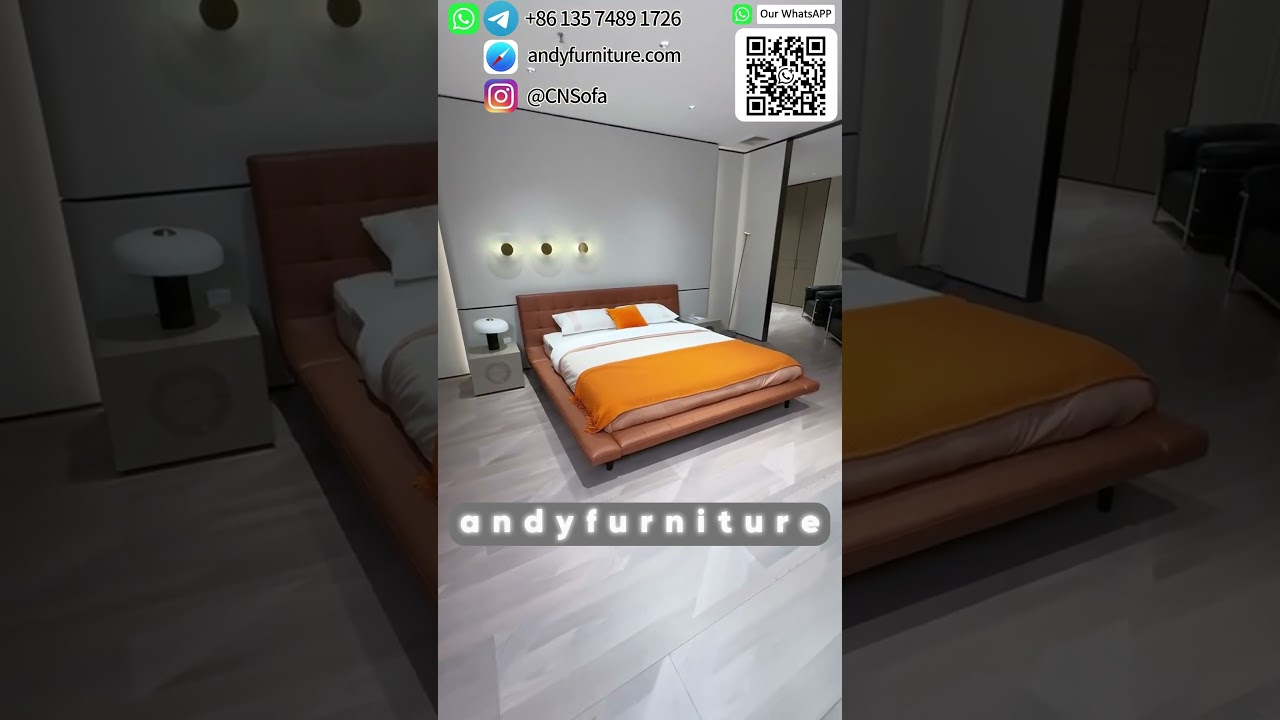 Onda Bett | Exklusives Designer-Bett im Fokus #moderneswohnen #home #andyfurniture
