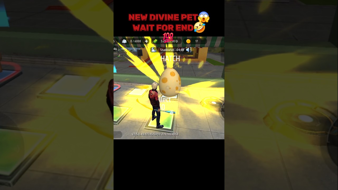 New divine pet😱, how to get easily🤔, Gemsbok new pet, #shorts #freefire #steelapet #newpet #gemsbok