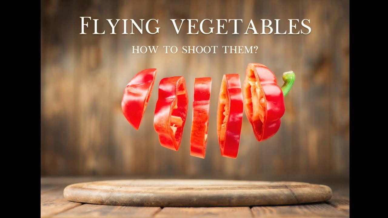 How to shoot flying vegetables?