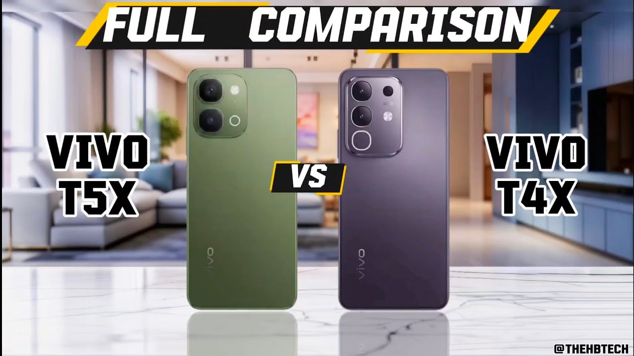 Vivo T5x 5g vs Vivo T4x 5g ⚡ || Which One is best 🤔? Let's Find out 🕵️...
