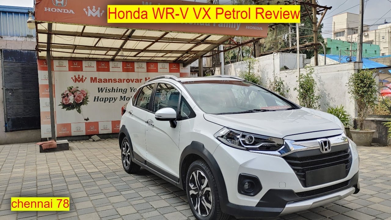 Honda WR-V Petrol Top Variant Full review|| Crossover Hatch - chennai78 #honda #cars #tamil #vlog