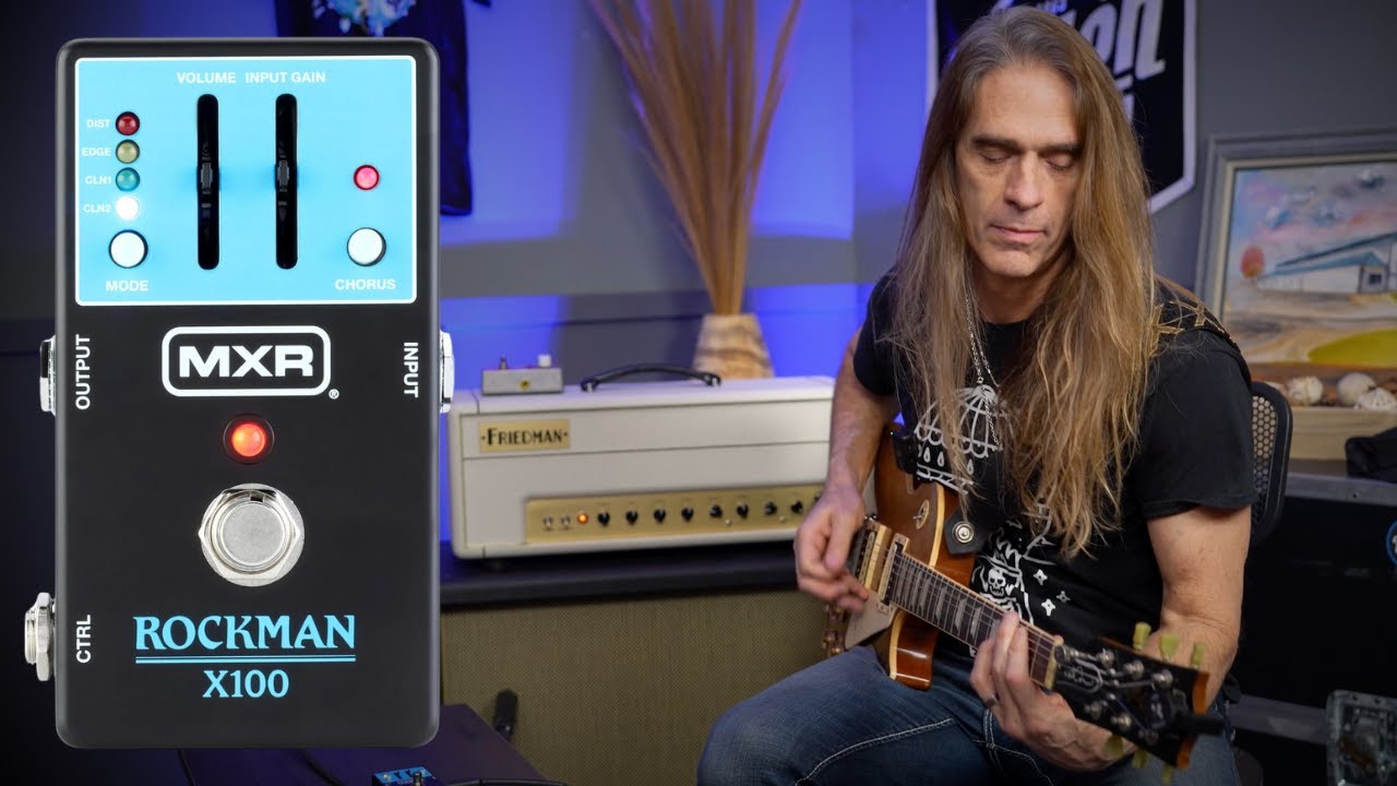 MXR Rockman x100 Analog Tone Processor Demo