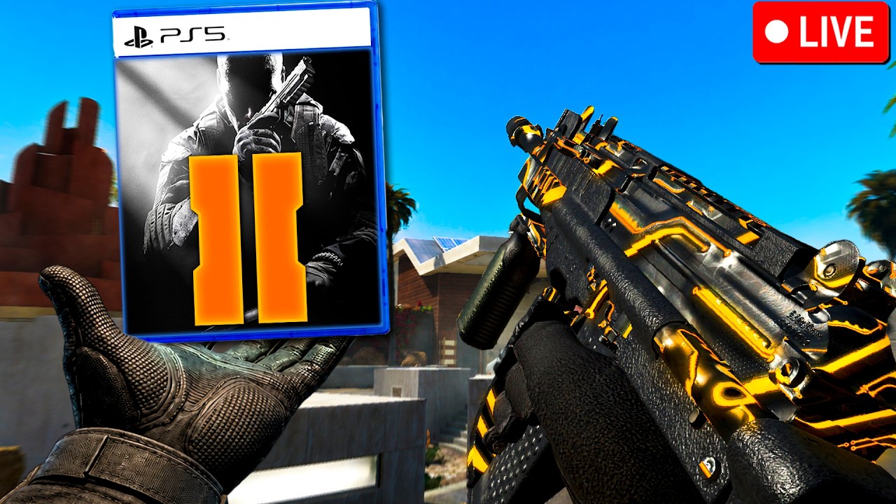 🔴BLACK OPS 2 no PS4/5 e ROAD TO GOLD! | Ajude na !META c/ !pix - !canal2 !Eneba