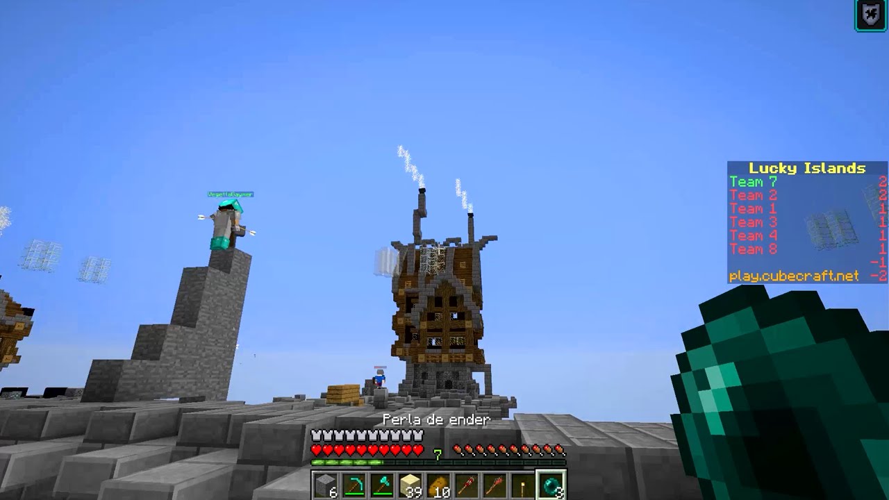 LA ENDER PEARL QUE LO DECIDIÓ TODO!! Minecraft PVP | Lucky Islands