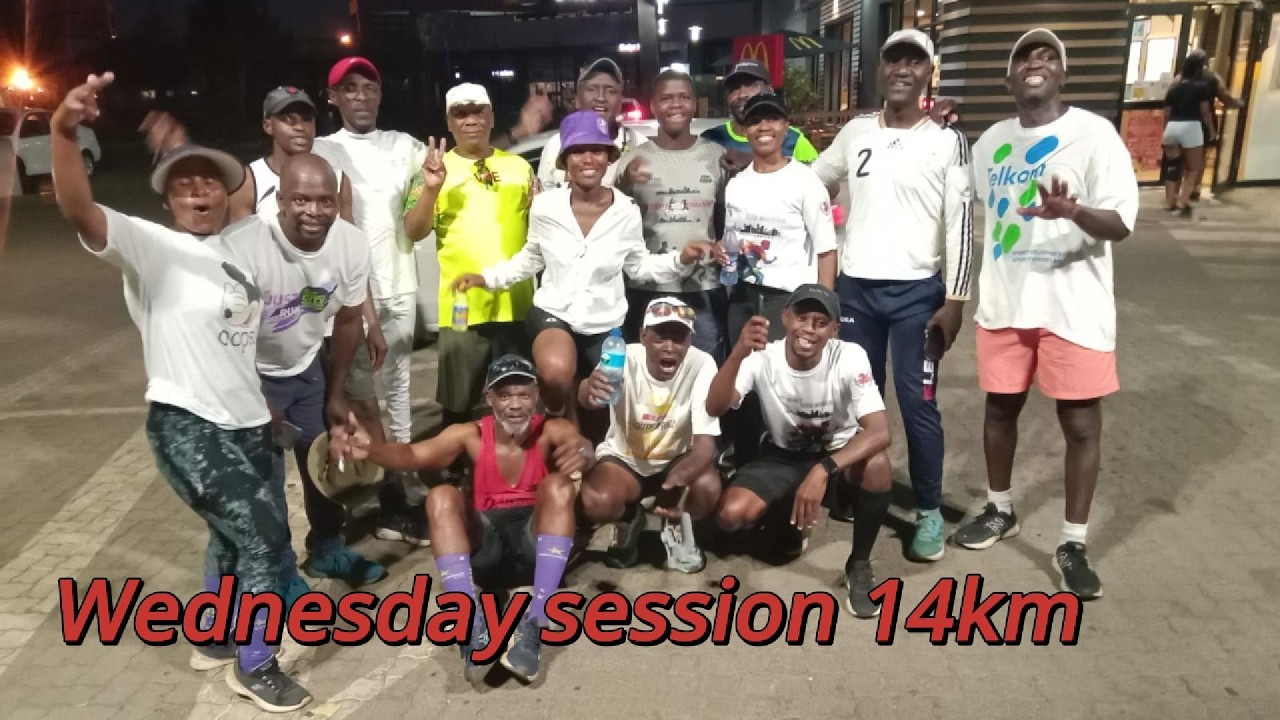 Wednesday session 14km