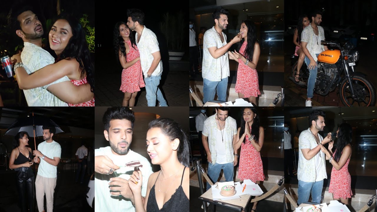 Karan Kundra Tejasswi Prakash Full HD Video | Cake Cutting Bike Riding | Goa | Baarish Aayi Hai