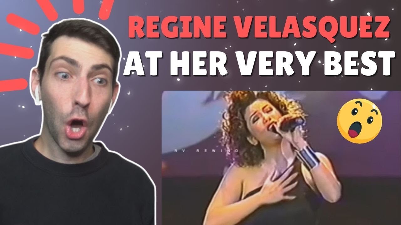Regine Velasquez Tagalog Hits Medley Live (1999 Regine At Her Very Best Concert) | REACTION