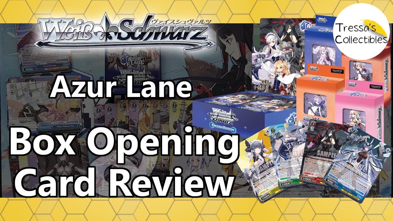 Azur Lane - Box Opening & Card Review [Weiss Schwarz TCG]