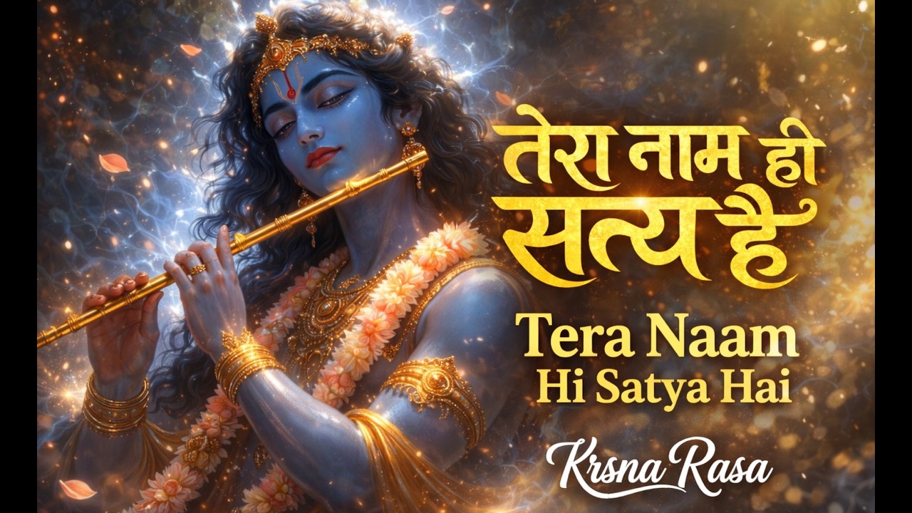 Tera Naam Hi Satya Hai | New Krishna Bhajan 2026 | Krsna-Rasa | Official Music