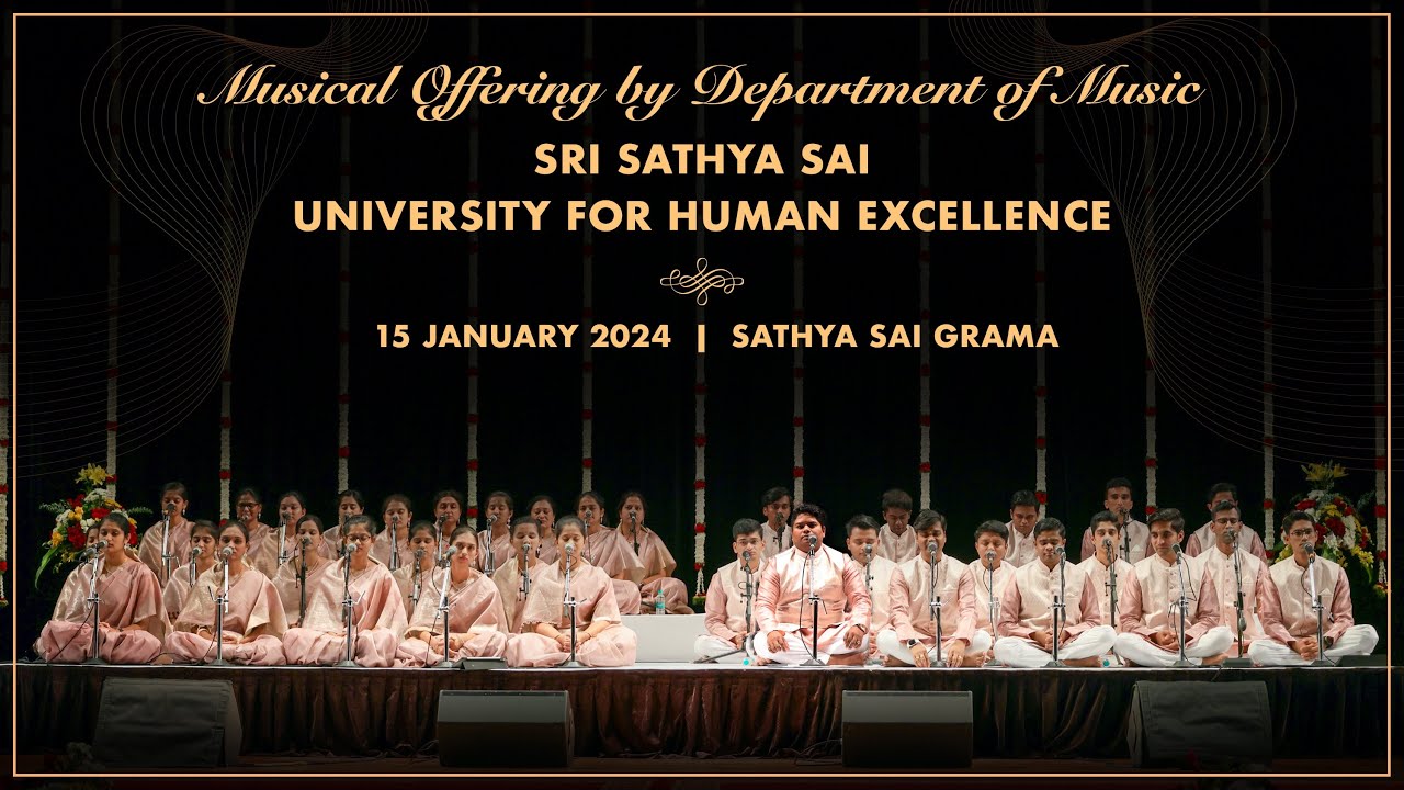 Musical Offering by Students and Staff of Music Department | Live | 15 Jan 2024, Evening
