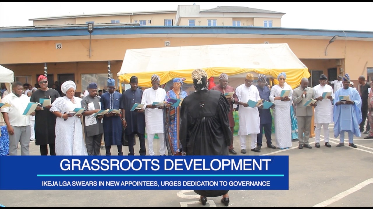 IKEJA LGA SWEARS IN NEW APPOINTEES, URGES DEDICATION TO GOVERNANCE