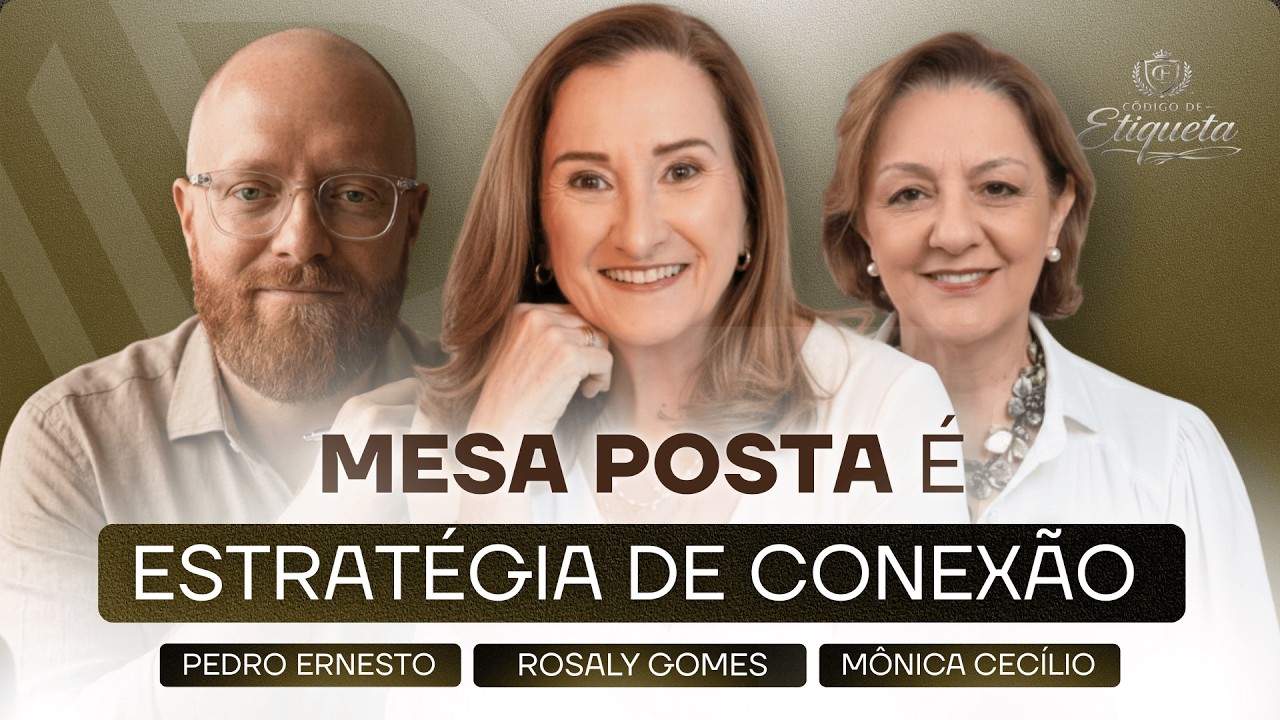 A etiqueta à mesa como ferramenta de conexão | PEDRO ERNESTO E MONICA CECILIO
