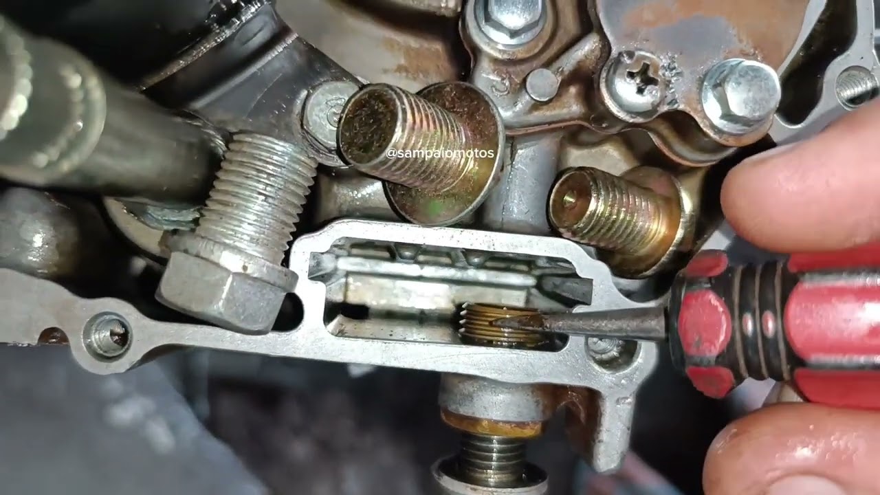 NÃO FAÇA ASSIM Depois Quê (Espanar A ROSCA DO BUJÃO) De Óleo Da Moto.