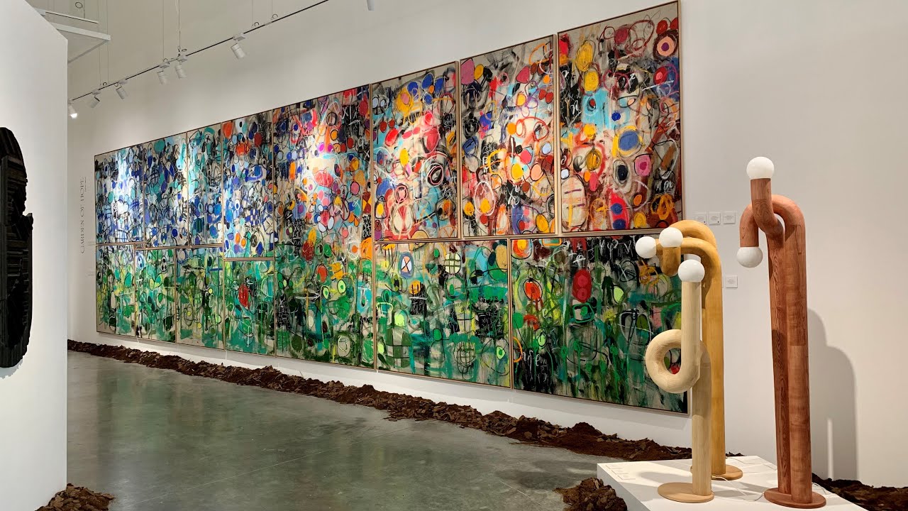 DUBAI Art Galleries at Art Dubai week - Green Art Gallery, Firetti Contemporary, Elmarsa, Grey Noise