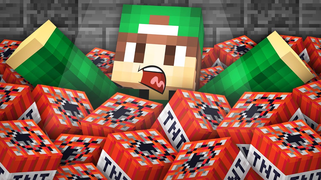 НОЧЬ В ЗАМИНИРОВАННОМ ЛИФТЕ В МАЙНКРАФТ | Риколит Minecraft
