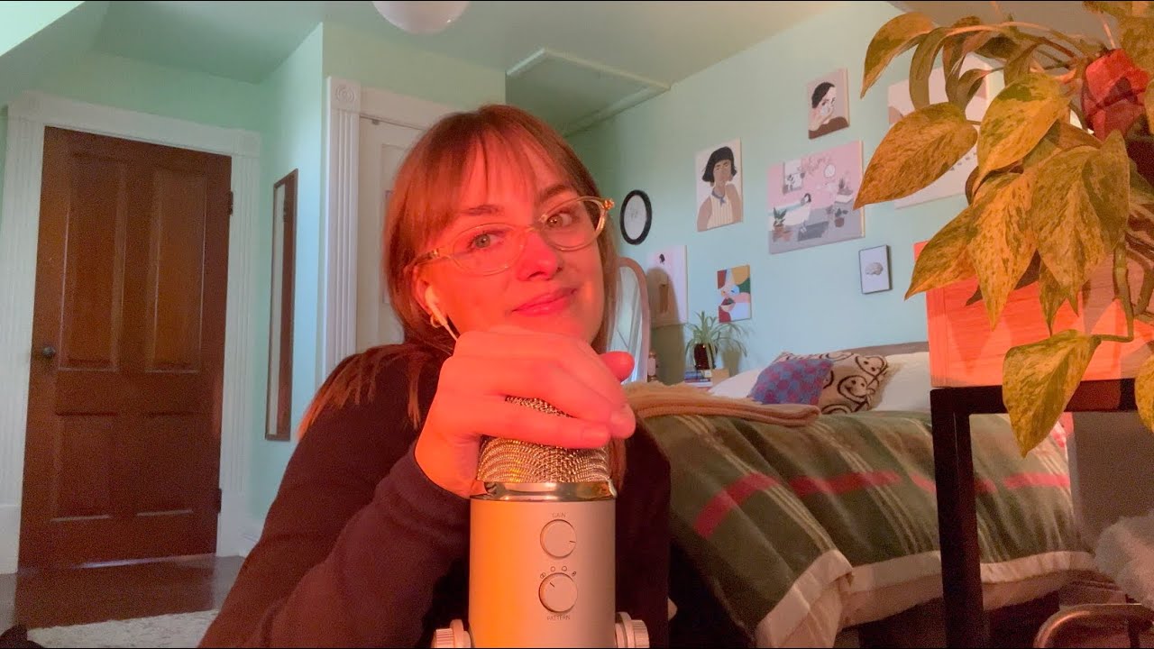 asmr soft spoken mic gripping + tapping (and other sticky tapping/gripping)