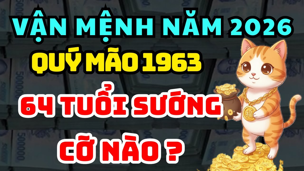 HÉ LỘ SỰ THẬT TỬ VI Tuổi QUÝ MÃO 1963 năm 2026 GIÀU CÓ hay CƠ CỰC |  Lần Đầu Được Tiết Lộ