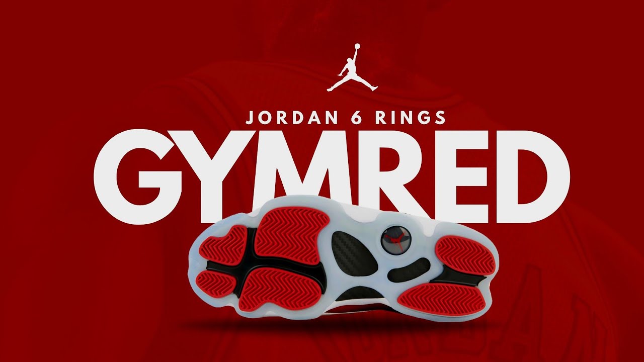 Jordan 6 Rings GYM RED 2026 🔥 Официальный внешний вид, дата релиза и подробности