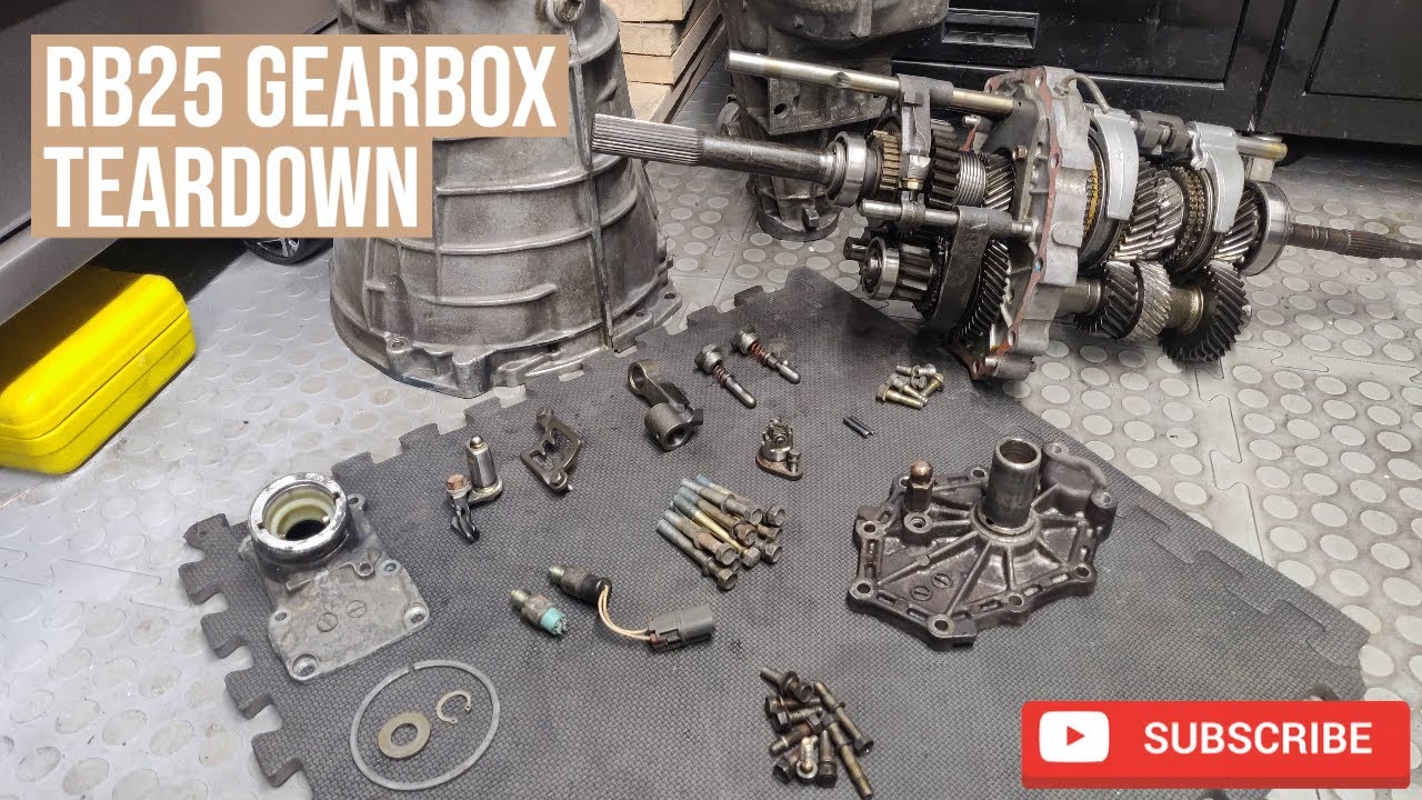 Nissan Skyline RB25 Gearbox Teardown
