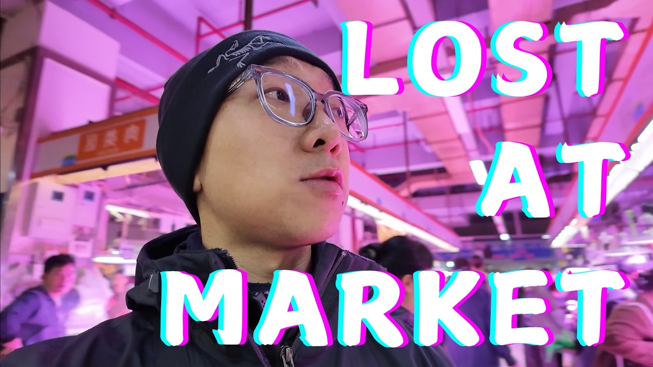 I FOLLOWED CHINESE ELDERLY TO A SUPER MAZE LIKE MARKET