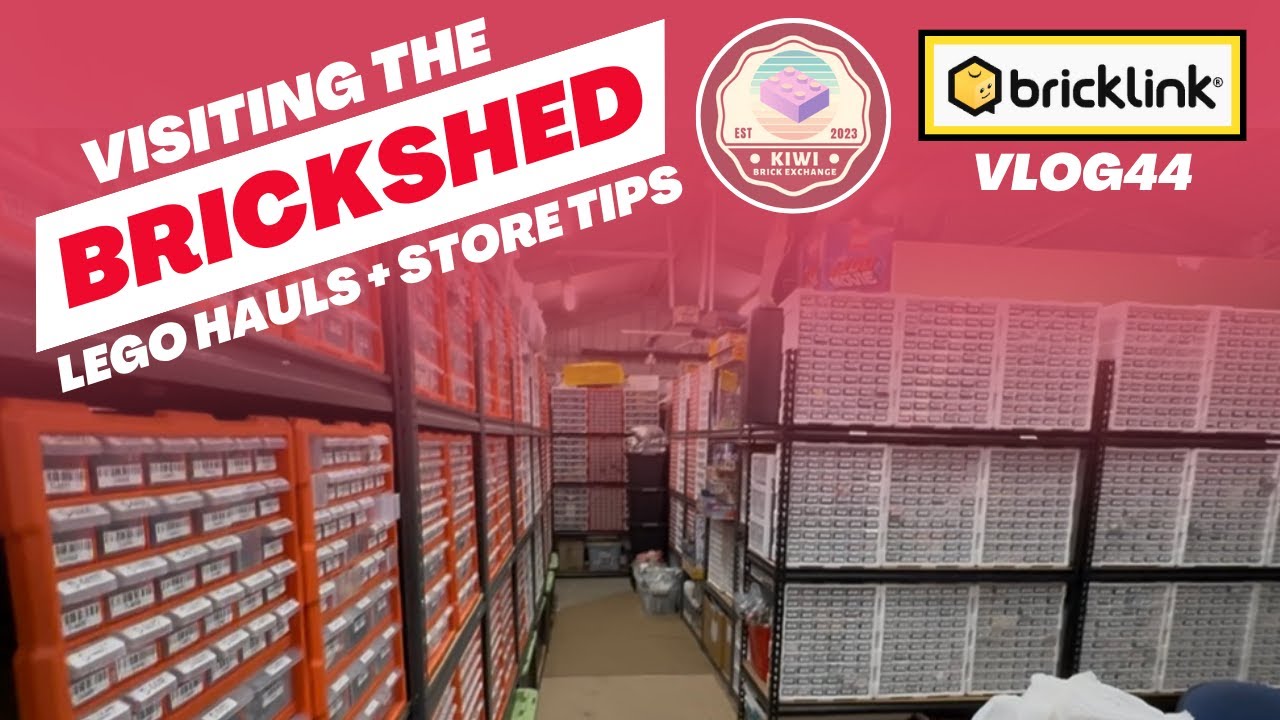 Советы по посещению BRICKSHED, перепродаже LEGO и магазину Bricklink! VLOG44