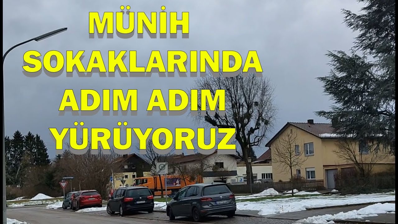 Münih’in Sessiz Yüzü | Yağmurlu Havada Şehir Dışında Bir Yürüyüş